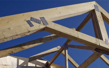 Nolton Haven roof trusses for new builds and additions